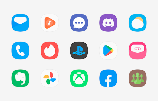 Screenshot of Vanilla - Icon Pack