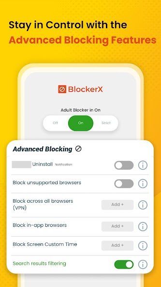 BlockerX: Porn Blocker/ NotFap banner