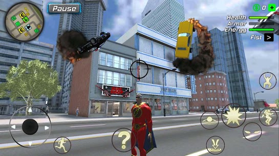 Amazing Powerhero: New York Gangster APK (Menú Mod) 3