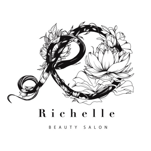 Richelle beauty salon logo
