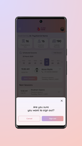 Ekyamm Mental Health Companion Screen 3