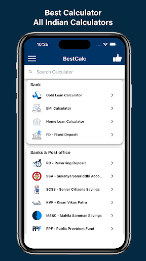 Android application BestCalc Financial Calculator screenshort