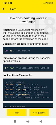 Wannabe - Interview Questions Screen 2