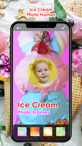 Ice Cream Photo Editor Frames