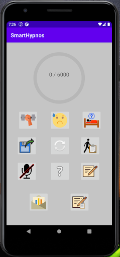 Android application SmartHypnos screenshort