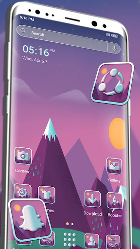 Android application Minimal Nature Launcher Themes screenshort