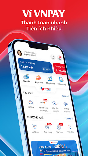 Android application Ví VNPAY – Ví của Gia đình screenshort