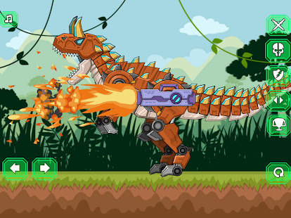 Toy Robot Dino War Carnotaurus 5.0 screenshots 3