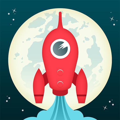 Let's Go Rocket Logo