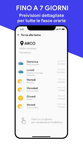 Meteo Trentino Screen 2
