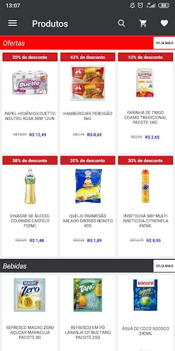 Android application Alvorada Delivery screenshort