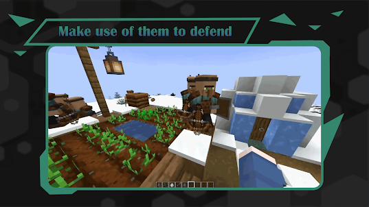 Villager Guard Mobs for MCPE