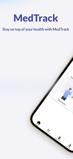 Android application MedTrack screenshort