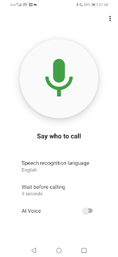 Voice Call Phone - AI Voice Screen 2