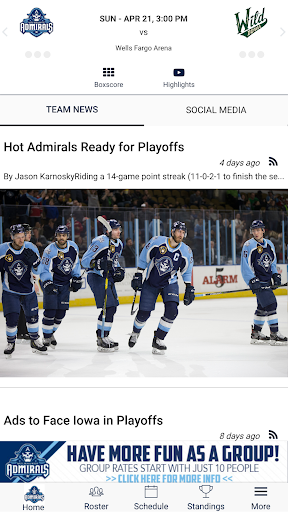 Milwaukee Admirals Screen 2
