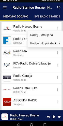 Bosna i Hercegovina Radio Stanice