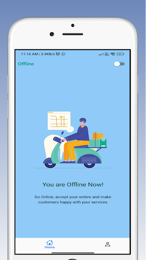 Android application Susani Delivery Boy screenshort
