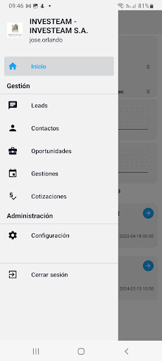 APP CRM iDempiere ITSC Screenshot 2 - AppWisp.com