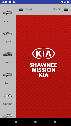 Android application Shawnee Mission Kia screenshort