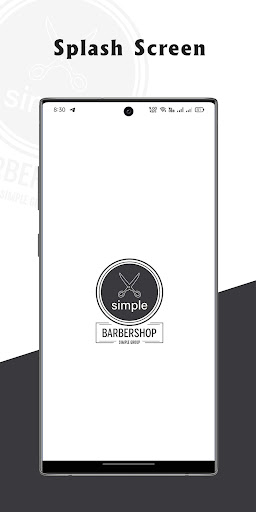 Android application Simple Barber screenshort