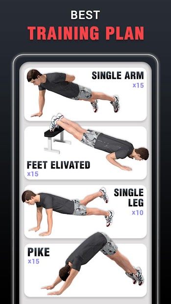 Captura 3 Chest Workouts for Men at Home android