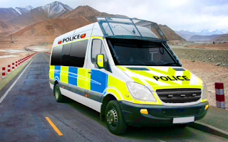 Police Van Gangster Car Chase  - Screenshot 1