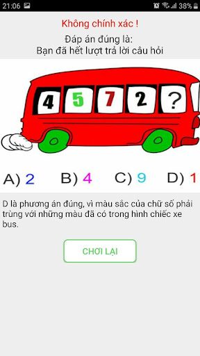 Rèn luyện trí não - Trắc nghiệ