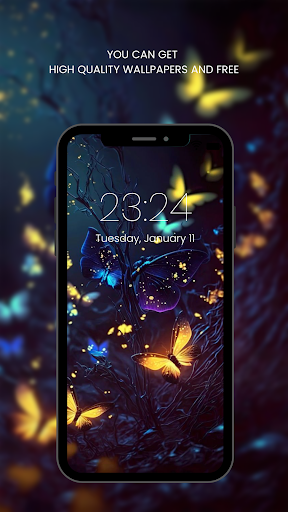 Screenshot of Butterfly Wallpaper HD