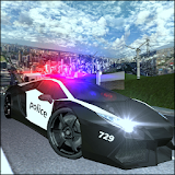 Police Car Stunt Race Driving Simulator 3D icon