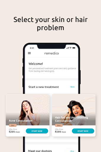 Remedico: Online Dermatology S Screenshot 3 - AppWisp.com