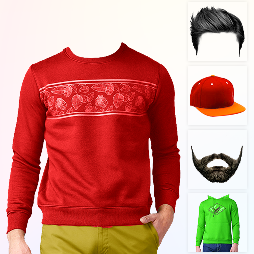 Men Sweatshirt - Photo Suit Download on Windows