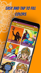 Hindu-Göttin Malbücher