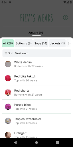30 Wears Screenshot 4 - AppWisp.com