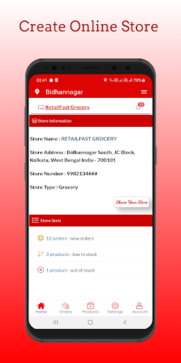 Android application Nearli Business - Sell Locally screenshort