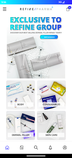 Android application Refine Pharma screenshort