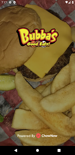 Android application Bubba's Good Eats screenshort