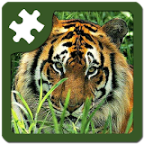 Wild animals puzzle: Jigsaw icon