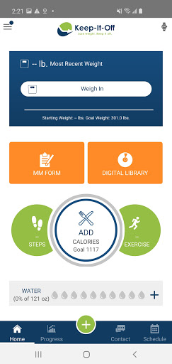 Android application Keep It Off screenshort