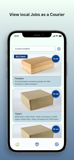 CourierBuddy App Screen 3