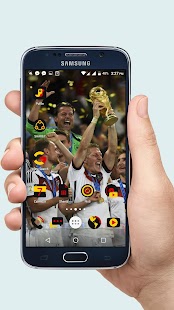 Paquete de iconos de Alemania - Captura de pantalla del tema de la Copa Mundial 2019