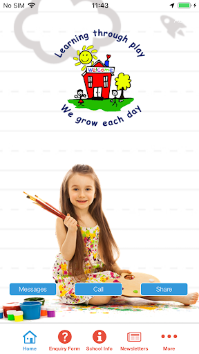 Android application Greta Community Preschool App screenshort