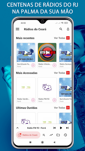Android application Rádios do Ceará - AM/FM/Web screenshort