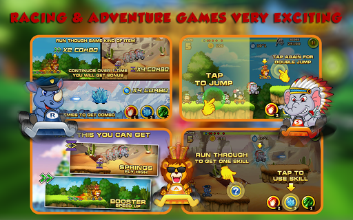 Android application Animal Kart screenshort