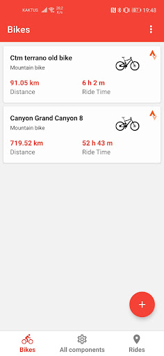Bike Components Manager Screenshot 2 - AppWisp.com