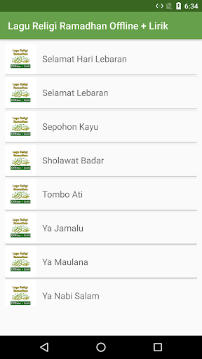 Lagu Religi Ramadhan Offline