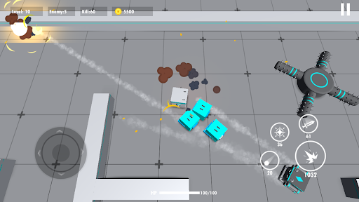 Android application Cube Survivor screenshort