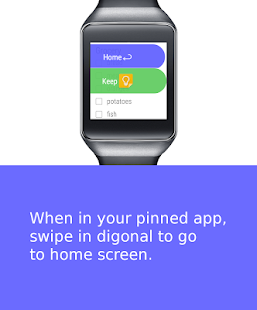 PinAnApp for Android Wear