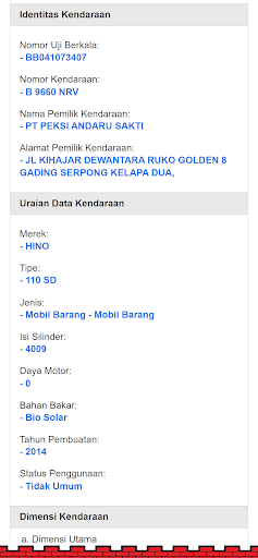 SIJALU - eKIR Kab. Tangerang Screen 3
