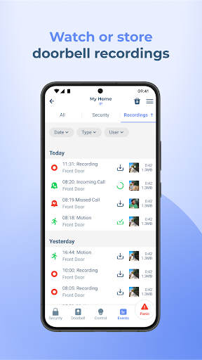 Screenshot of BlueEye