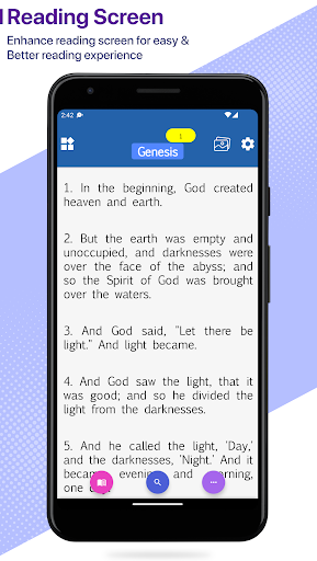 Android application Danish Bible screenshort